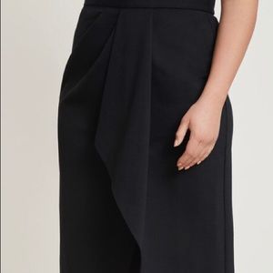 Black wrap details skirt -Jason Wu for Eloquii